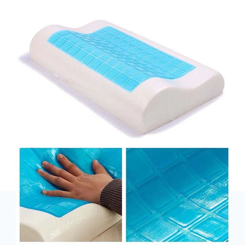 Almohada de Gel Ortopédica + Funda: Descanso y Comodidad para Tu Cuello