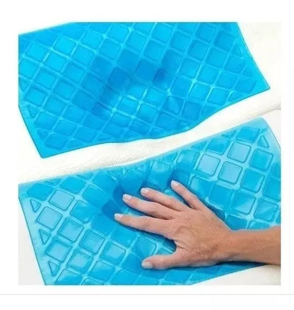 Almohada de Gel Ortopédica + Funda: Descanso y Comodidad para Tu Cuello