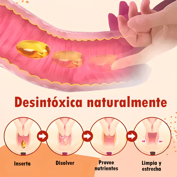 Cápsulas Vaginales Hidratantes y Reparadoras (10 Unidades)