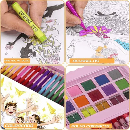 Kit de Arte Infantil 208 Piezas