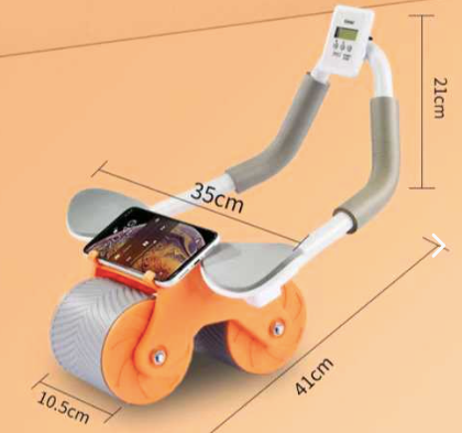 Rodillo Abdominal Multifuncional para Entrenamiento en Casa