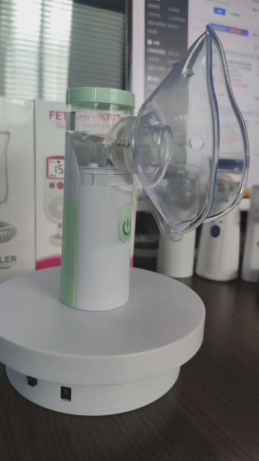 Nebulizador Portátil para Niños y Adultos: Terapia Eficaz y Silenciosa para Asma